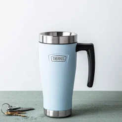 Thermos Icon Series Thermal Travel Mug with Handle (Glacier)