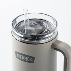 Thermos Icon Series Travel Mug with Straw 40oz. (Sandstone)