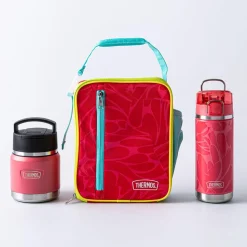 Thermos Icon Tween 'Abstract Petals' Double Wall Bottle w/Spout 530ml