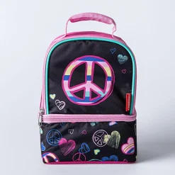 Thermos Non-Licensed 'Peace' Dual Lunch Bag