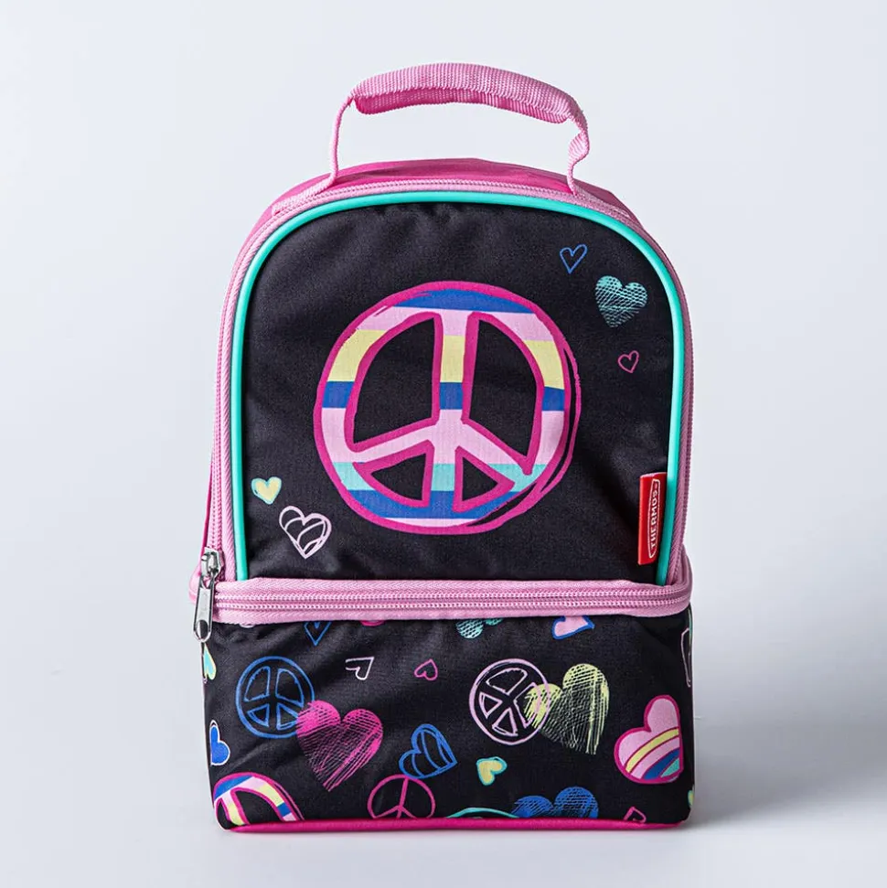 Thermos Non-Licensed 'Peace' Dual Lunch Bag