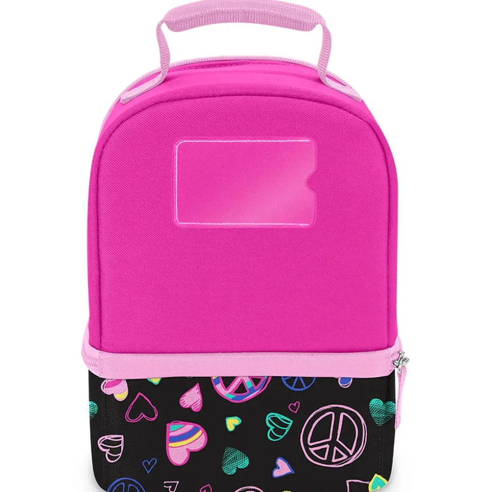 Thermos Non-Licensed 'Peace' Dual Lunch Bag