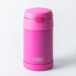 Thermos Thermal Food Storage Jar w/Spoon 16oz. (Neon Pink)