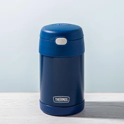 Thermos Thermal Food Storage Jar-Spoon (Navy)