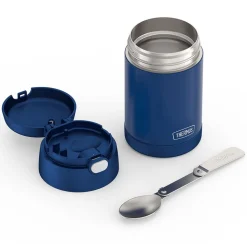 Thermos Thermal Food Storage Jar-Spoon (Navy)