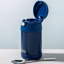 Thermos Thermal Food Storage Jar-Spoon (Navy)