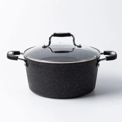 The Rock Classic Cookware Combo - Set of 8 (Black)