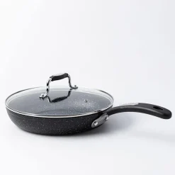 The Rock Classic Cookware Combo - Set of 8 (Black)