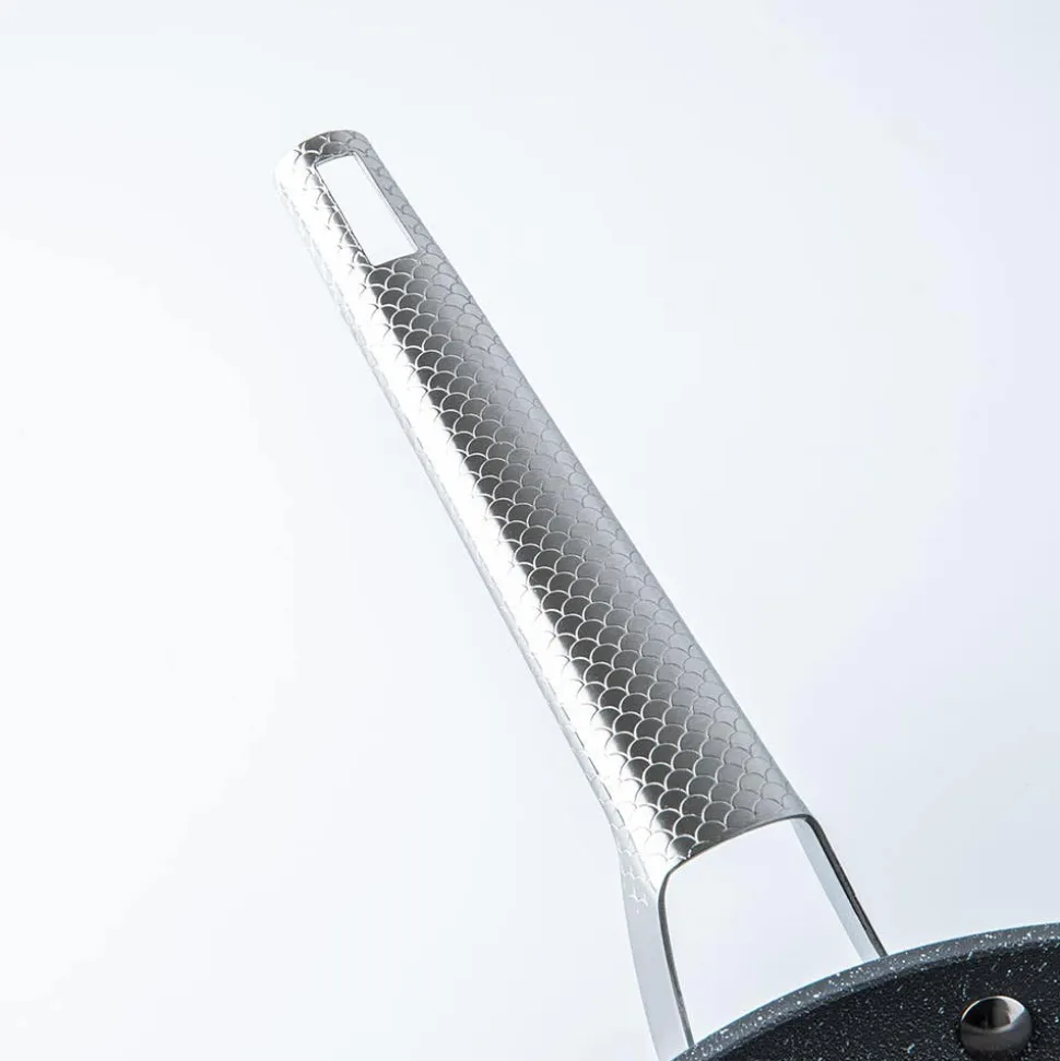 The Rock Wave Non-Stick Frypan 26cm / 10" Dia. (Blue)