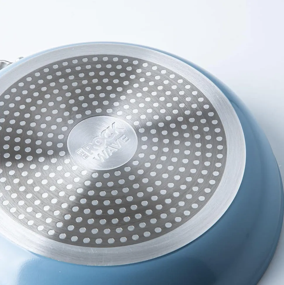 The Rock Wave Non-Stick Frypan 26cm / 10" Dia. (Blue)