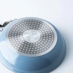 The Rock Wave Non-Stick Frypan 8" DIA. (Blue)