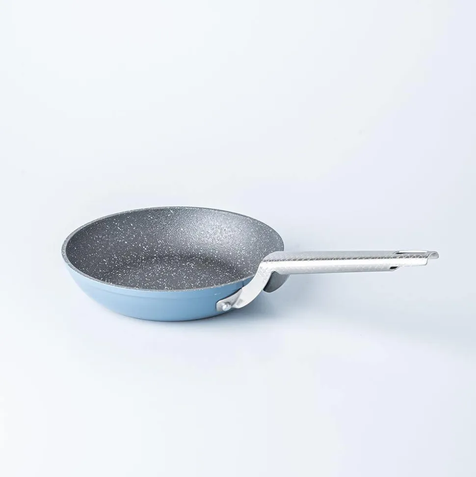 The Rock Wave Non-Stick Frypan 8" DIA. (Blue)