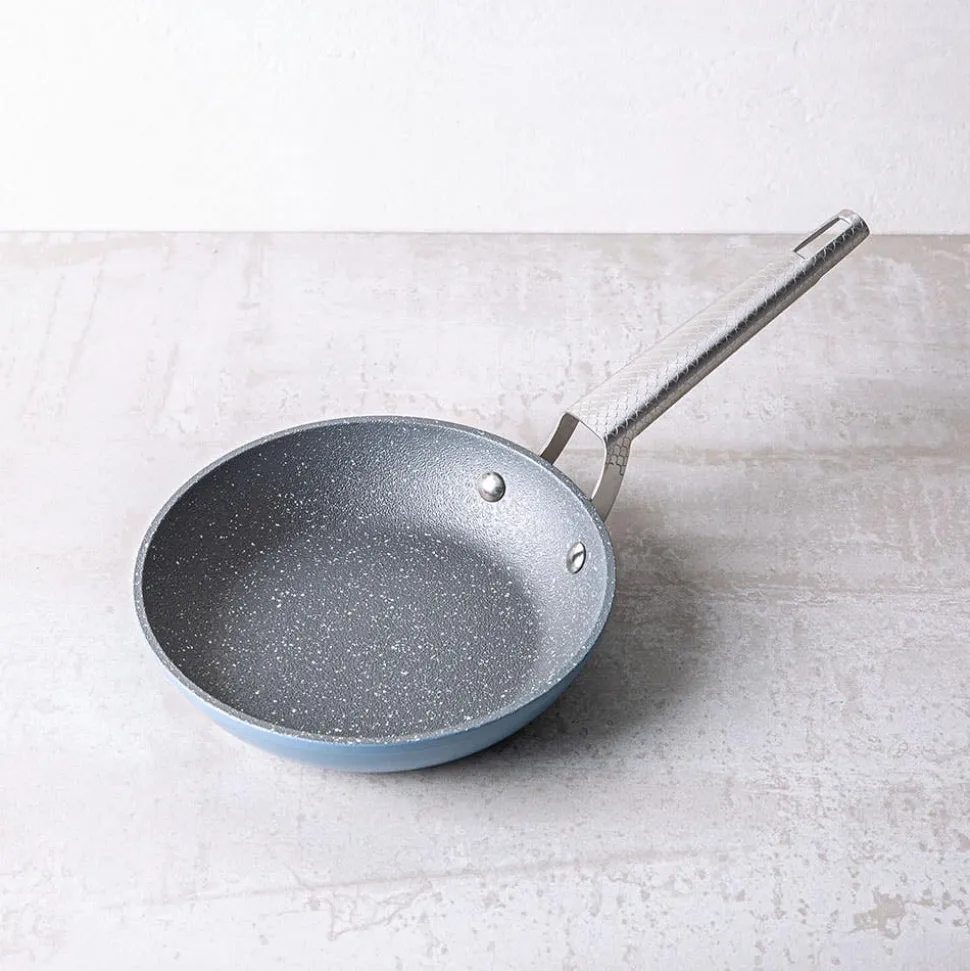 The Rock Wave Non-Stick Frypan 8" DIA. (Blue)