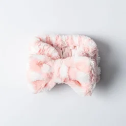 The Vintage Cosmetic Company Cecily 'Checkered' Makeup Plush Headband