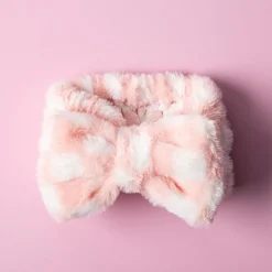 The Vintage Cosmetic Company Cecily 'Checkered' Makeup Plush Headband