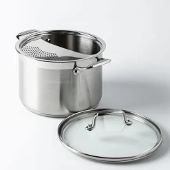 Tramontina Gourmet Pasta Strainer Pot - Set of 2 (Stainless Steel)