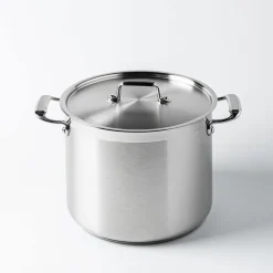 Tramontina Gourmet Stock Pot with Lid 11L (Stainless Steel)