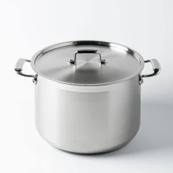 Tramontina Gourmet Stock Pot with Lid 15L (Stainless Steel)