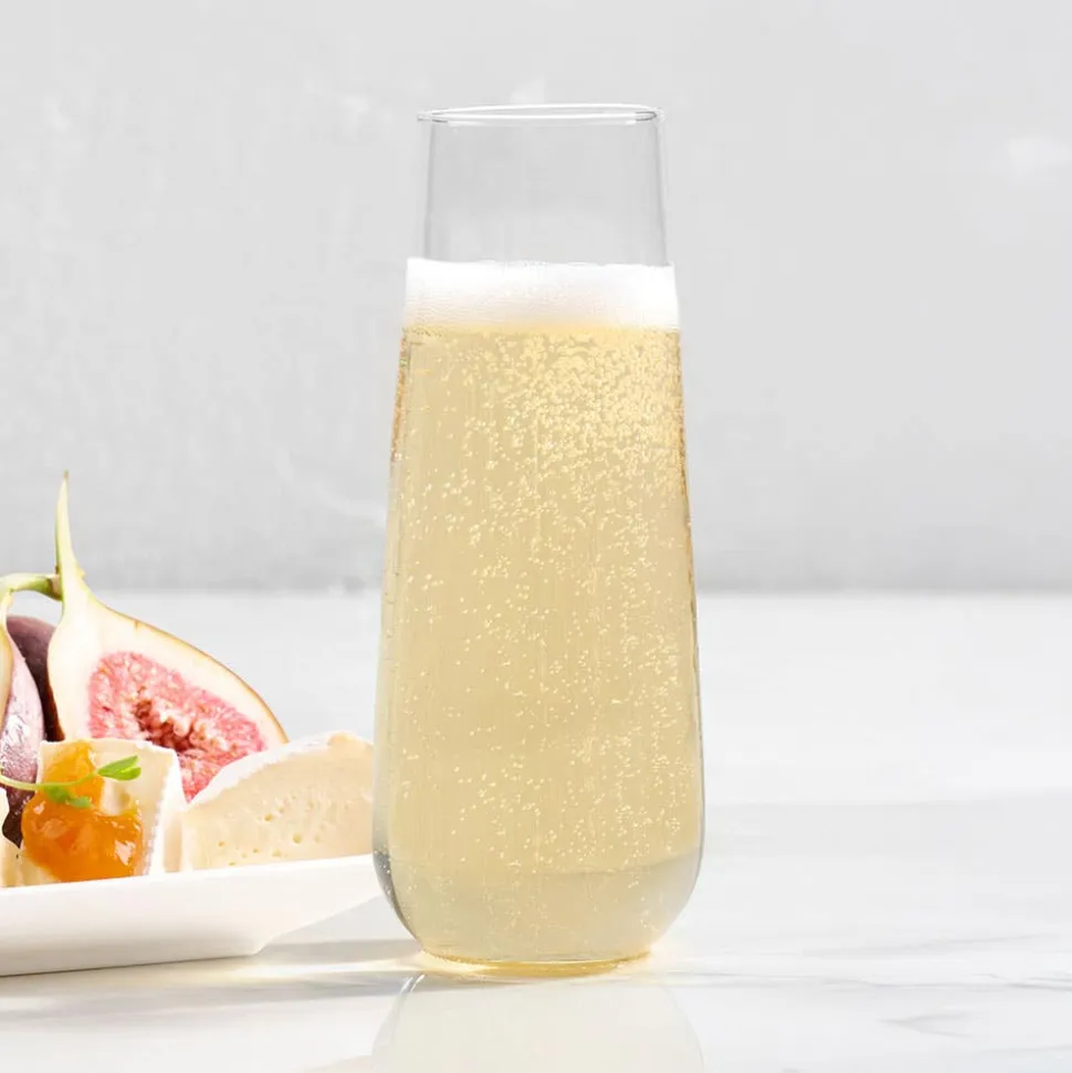 Trudeau Gala Stemless Champagne - Set of 4