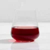 Trudeau Gala Stemless Red Wine Glass - Set of 4