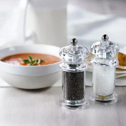 Trudeau Maison Acrylic Salt & Pepper Mill - Set of 2
