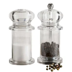 Trudeau Maison Acrylic Salt & Pepper Mill - Set of 2