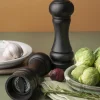 Trudeau Maison Seville Wood Salt and Pepper Mill - Set of 2 (Espresso)