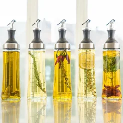 Trudeau Multi-Purpose Glass Oil and Vinegar Infuser