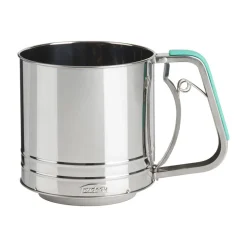 Trudeau Trigger Action Flour Sifter (St/St - Mint)