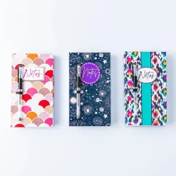 Ty Memo 'Red/Celestial/Ikat' Notepad with Pen (Asstd.)