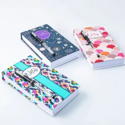 Ty Memo 'Red/Celestial/Ikat' Notepad with Pen (Asstd.)