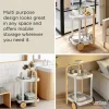 Umbra Bellwood Bar-Serving Cart 20.8x17x31.4"H (Natural/White)