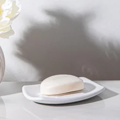 Umbra Corsa Ceramic Soap Dish (White)