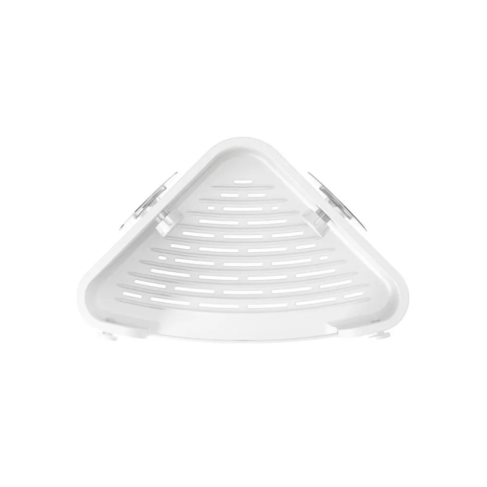 Umbra Flex Adhesive Corner Basket (White)