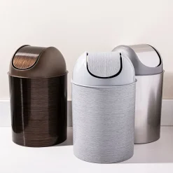Umbra Mezzo Waste Can 10L (Nickel)