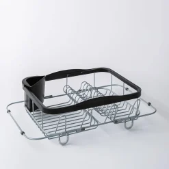 Umbra Sinkin In-Sink Dish Rack (Black/Nickel)