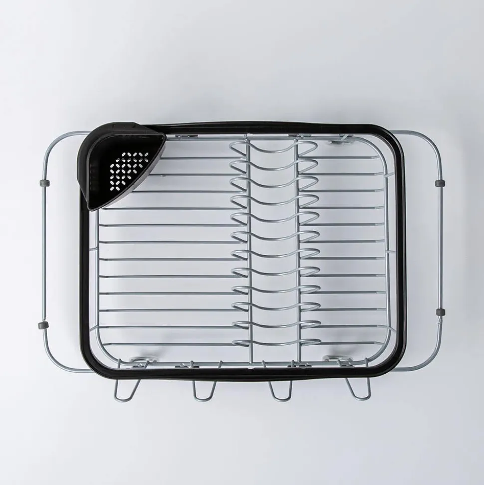 Umbra Sinkin In-Sink Dish Rack (Black/Nickel)