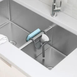 Umbra Sling 'Double' Flexible Sink Caddy - Charcoal