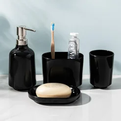 Umbra Step Melamine Soap Dish (Black)
