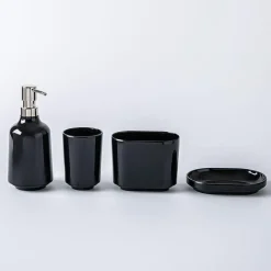 Umbra Step Melamine Soap Pump (Black)