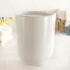 Umbra Step Melamine Waste Can with Lid 6.6L (White)