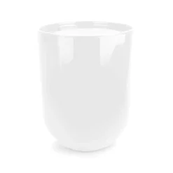 Umbra Step Melamine Waste Can with Lid 6.6L (White)