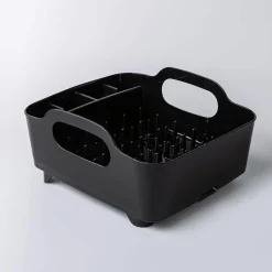 Umbra Tub Plastic Dish Rack (Black)