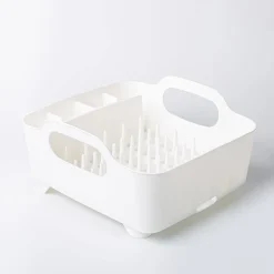 Umbra Tub Plastic Dish Rack (White)