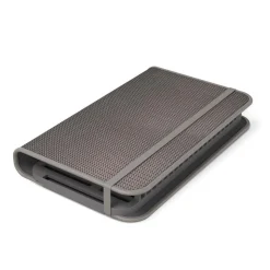 Umbra Udry Dish Rack with Microfibre Dry Mat (Charcoal)