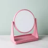 Upper Canada Danielle Soft Touch '7x' Vanity Mirror with Tray (Pink)