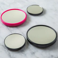 Upper Canada Danielle Suction '10x' Compact Mirror - S/2 (Asstd.)