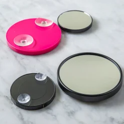 Upper Canada Danielle Suction '10x' Compact Mirror - S/2 (Asstd.)
