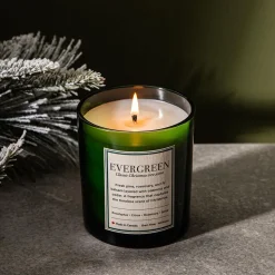 Vault Scented Soy Wax Candle - Evergreen