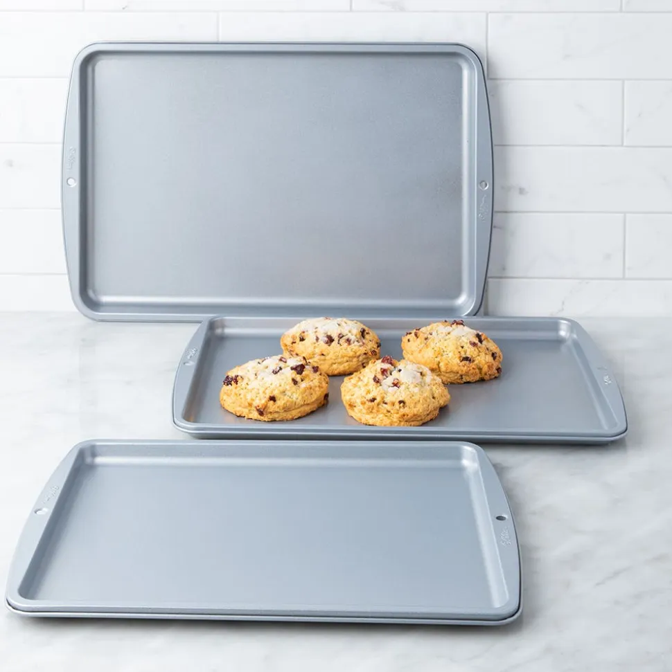 Wilton Recipe Right 3pc. Cookie Sheet Set